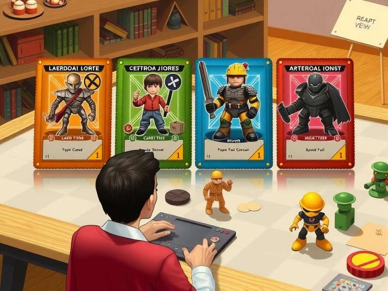 Table Top Dominators Gameplay Action